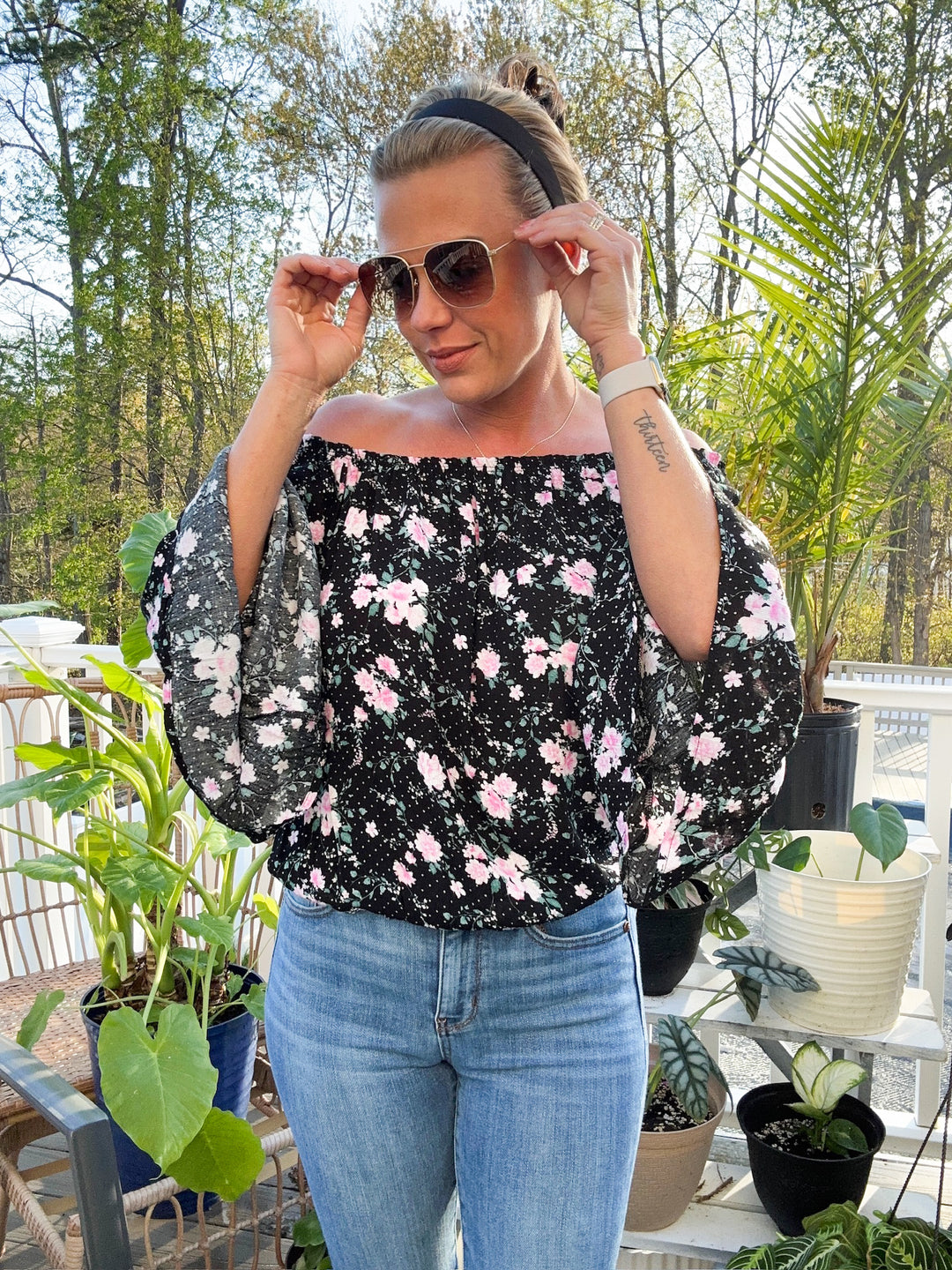 Pretty Petals Top - The Teal Antler Boutique