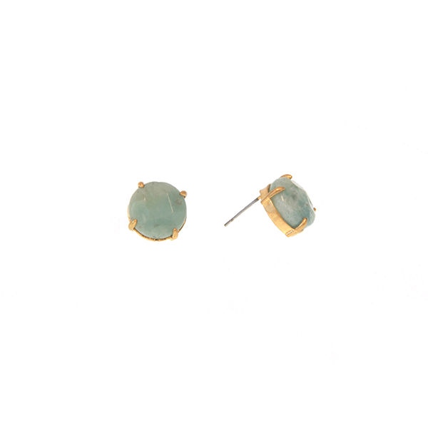 Natural Stone Earring - The Teal Antler™