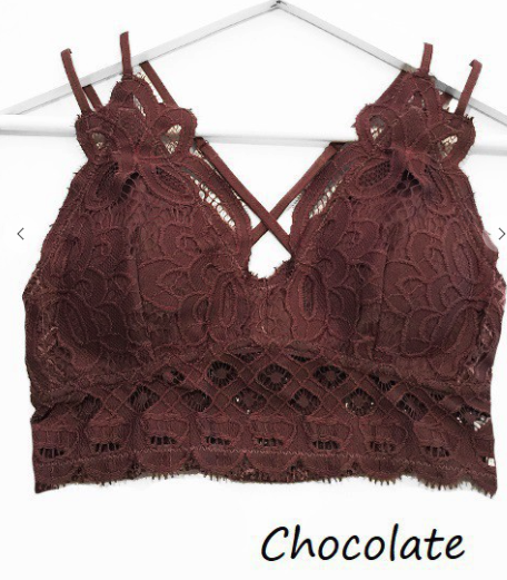 Bralette - Chocolate - The Teal Antler Boutique