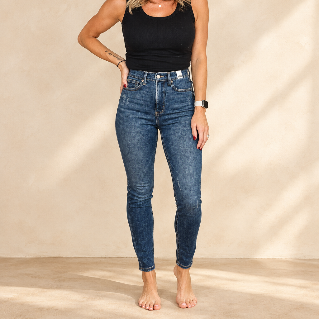 Styled denim collection photo
