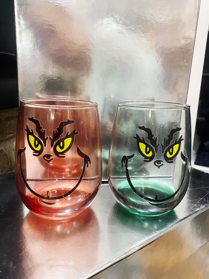 Character Wine Glass