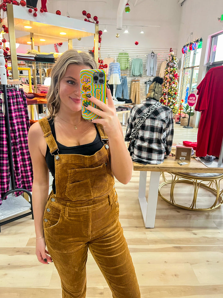 Judy Blue Corduroy Overall - The Teal Antler Boutique