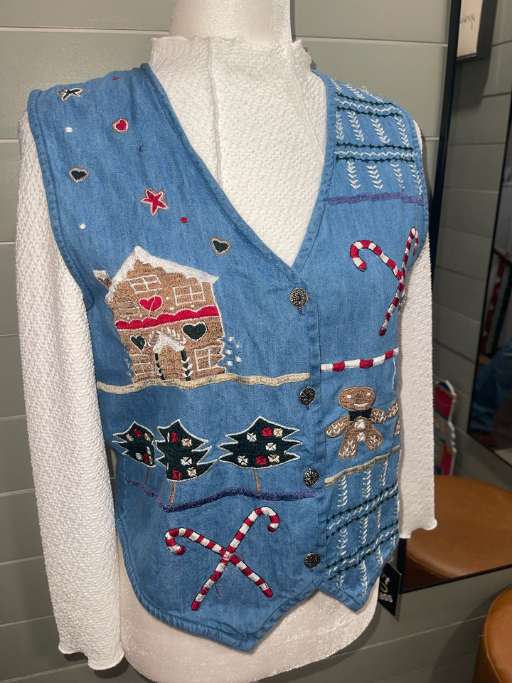 Gingerbread Vest Small