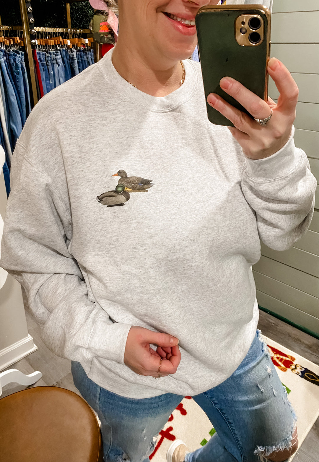 Ducks In A Row Sweatshirt