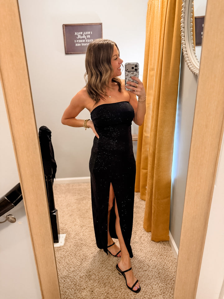 Glitter Maxi Dress