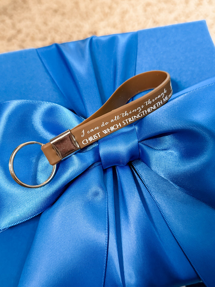 Bible Verse Keychain