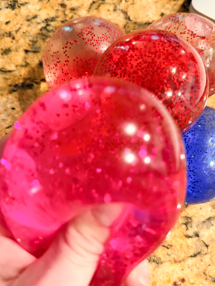 Glitter Squishy Ball