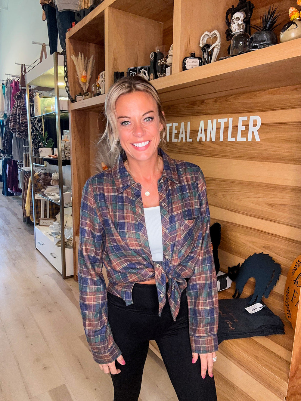 Flannel Season - The Teal Antler Boutique