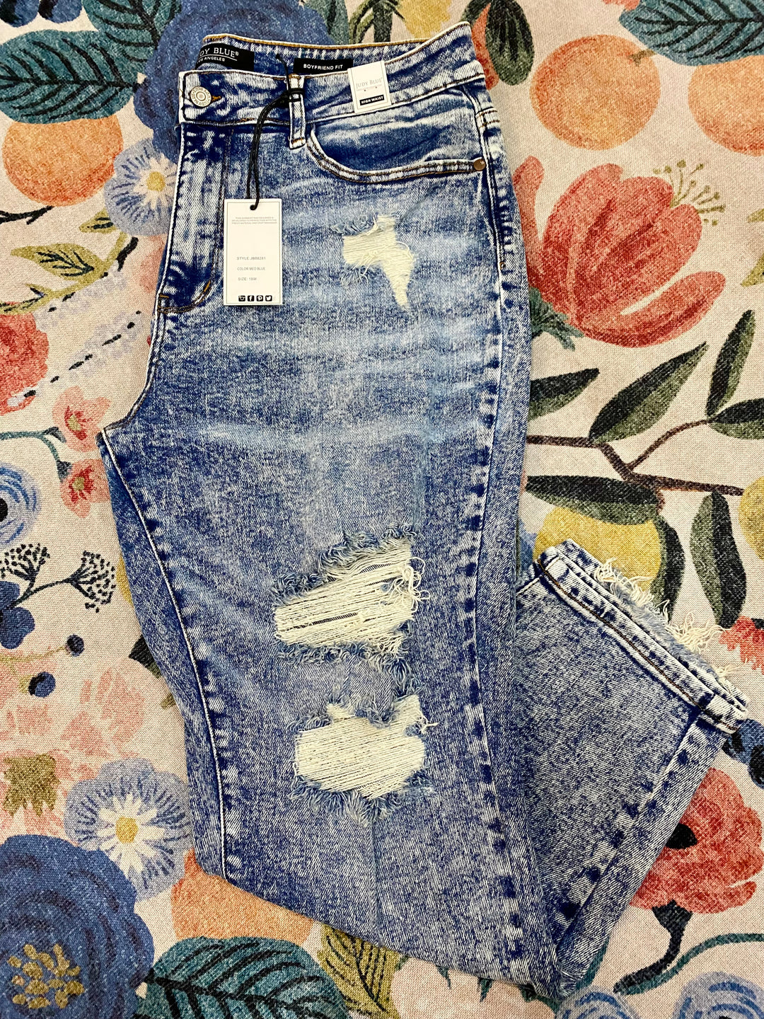 New Judy B Acid Wash BF-18W