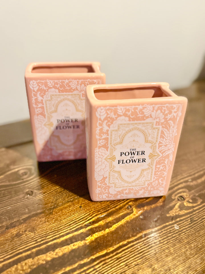 Mini Book Vase/ Pencil Holder