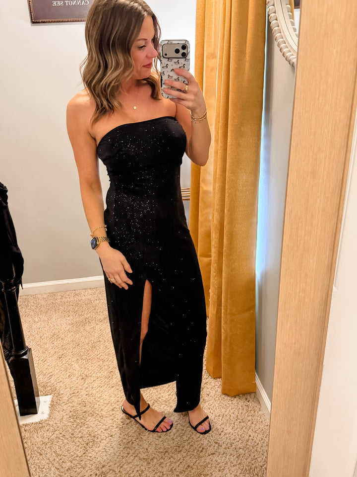 Glitter Maxi Dress