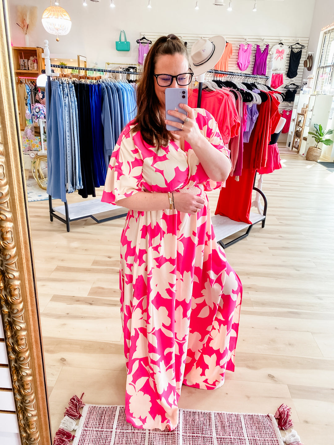 Maxi Meets Kimono- Floral Beauty - The Teal Antler Boutique