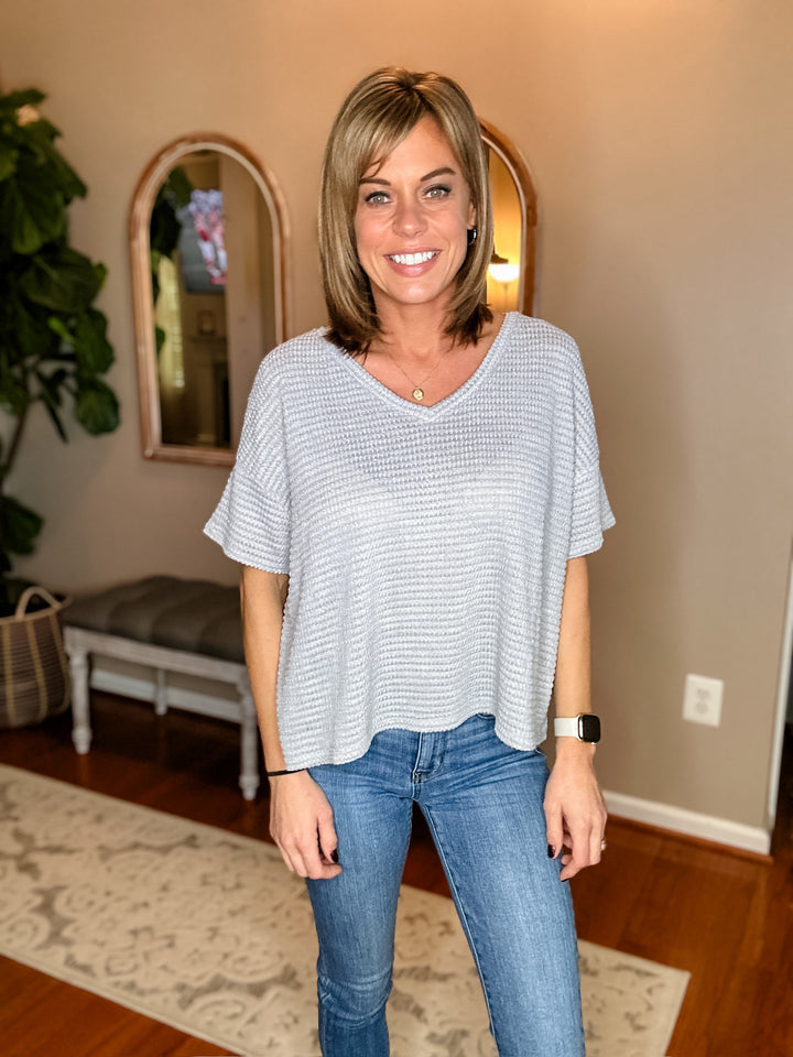 Relax In V-Neck - The Teal Antler Boutique