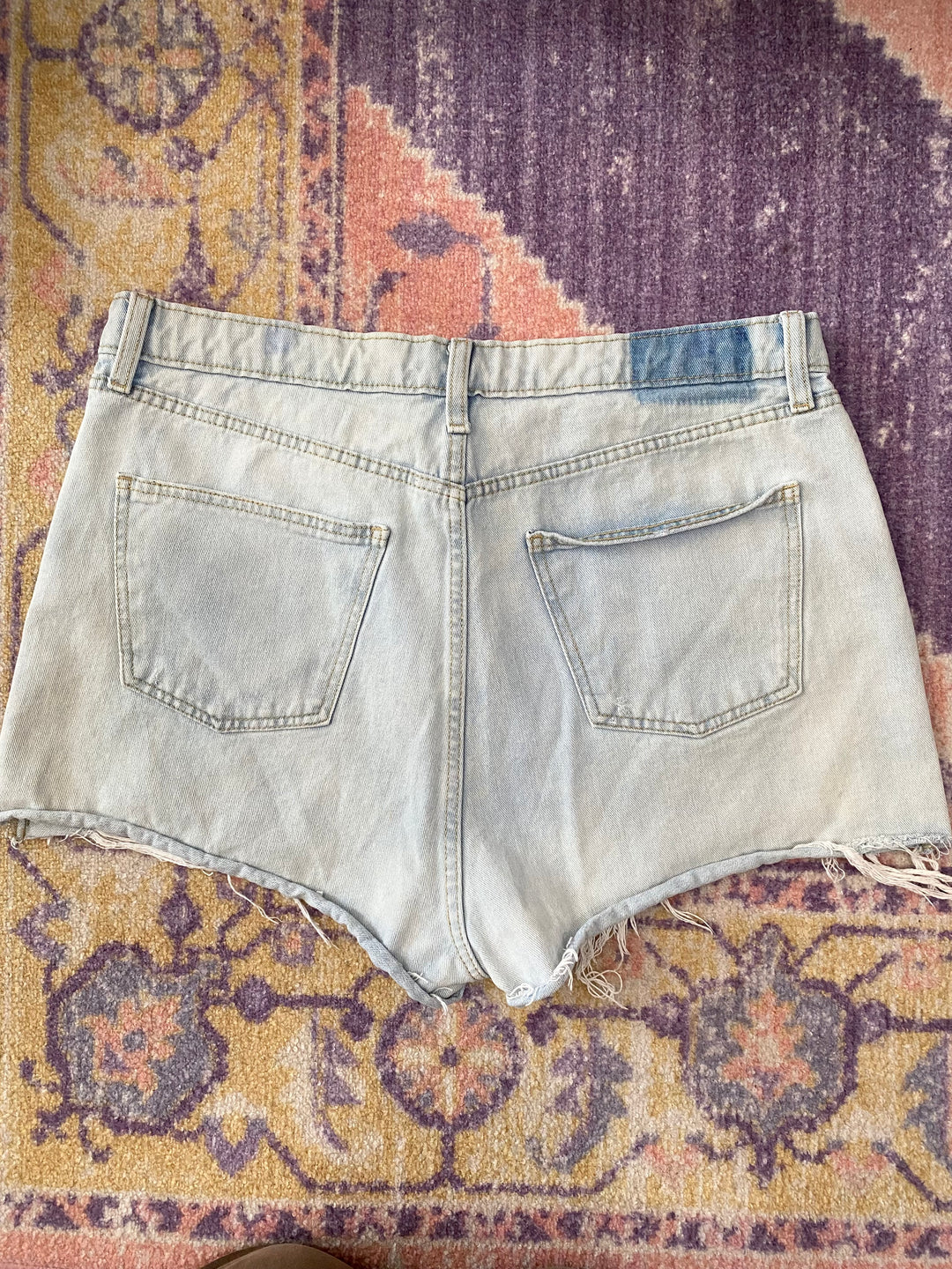 Denim shorts size 16