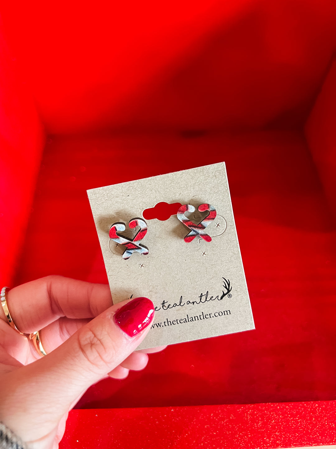 Christmas Earrings - The Teal Antler Boutique