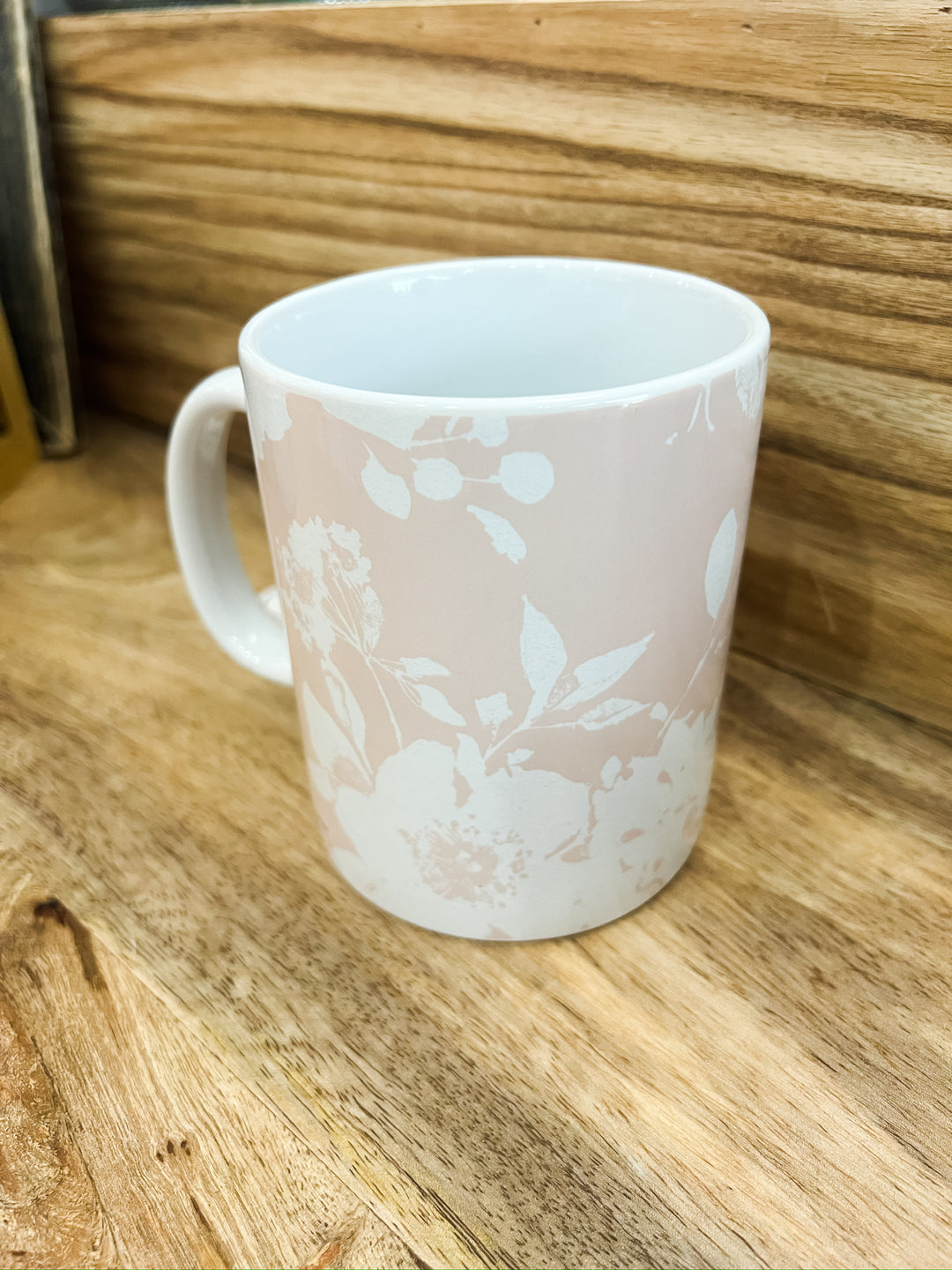 Blushing Floral Mug - The Teal Antler Boutique