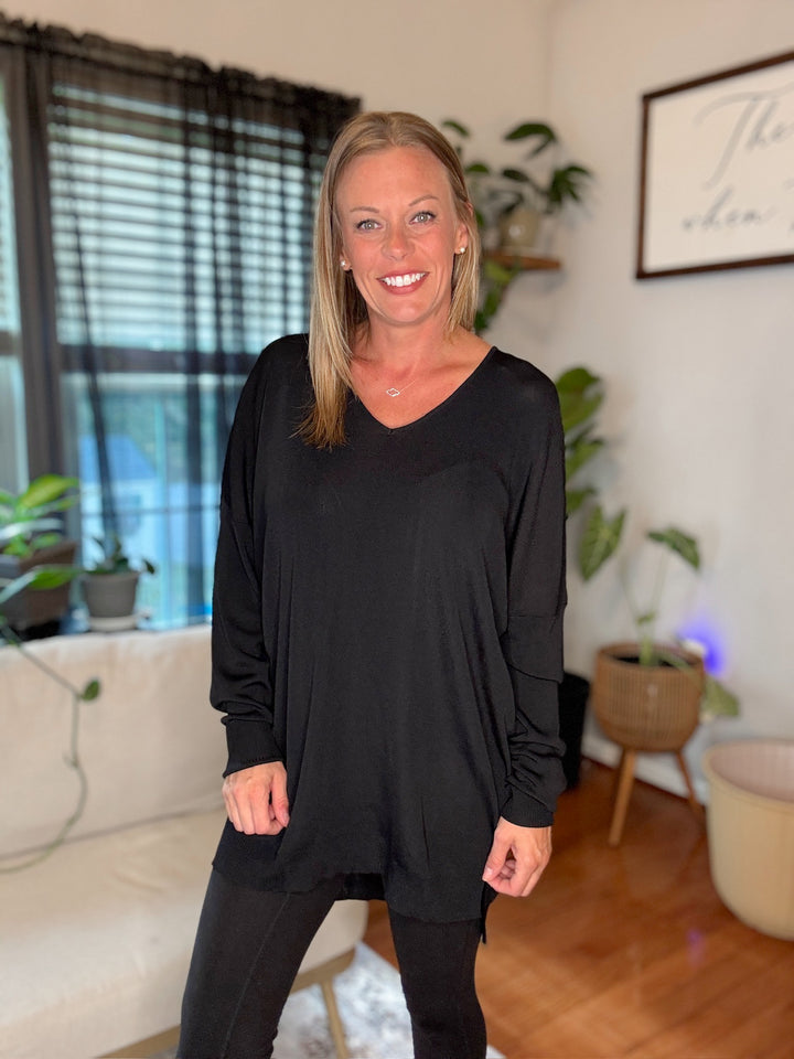 Comfy V Neck Sweater