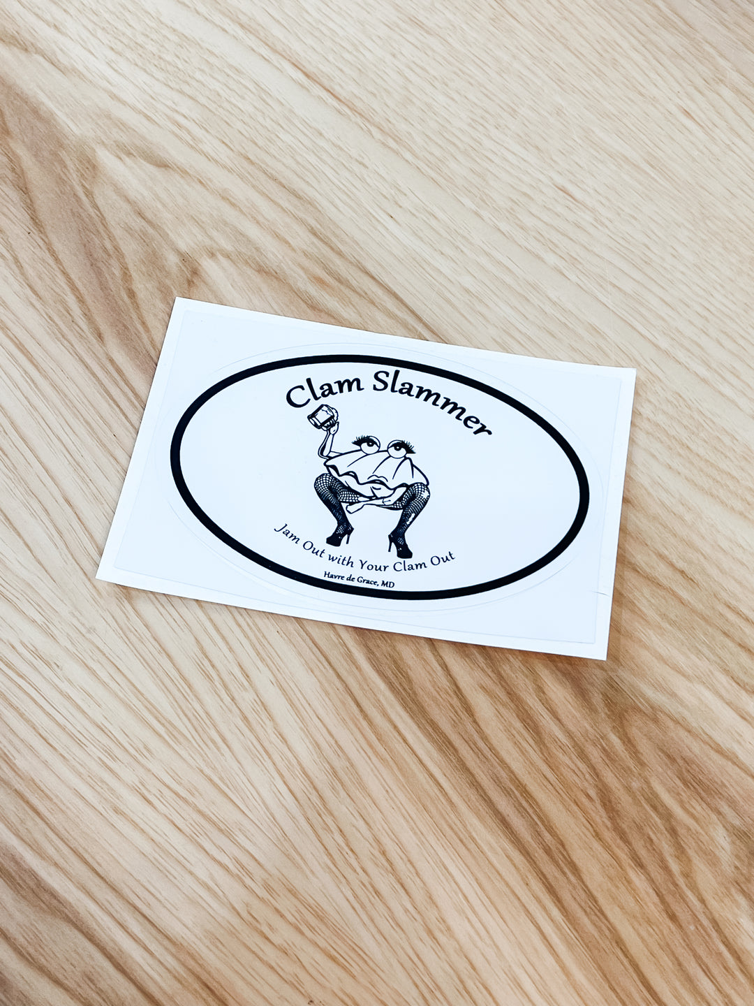 Clam Slammer Decal - The Teal Antler Boutique