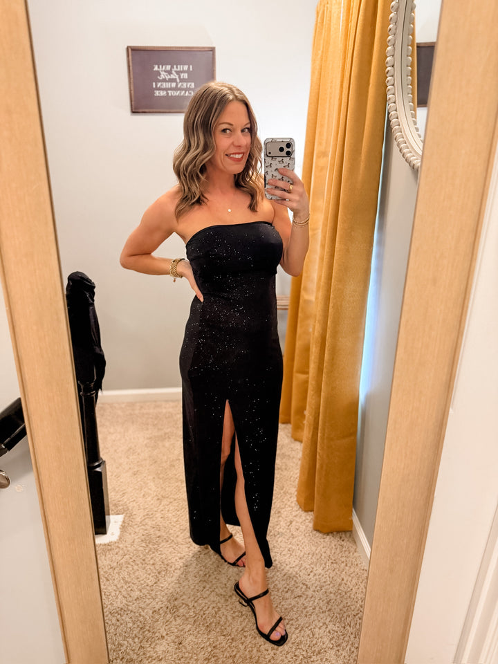 Glitter Maxi Dress