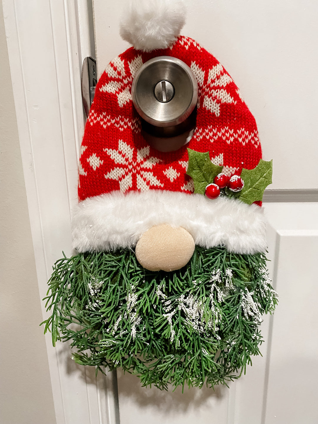 Gnome Plush Doorknob Hanger