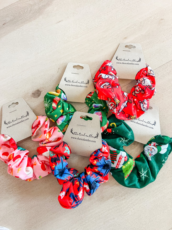 Christmas Scrunchie - The Teal Antler Boutique