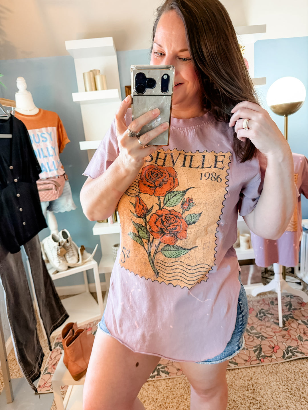 Nashville Postage Stamp Graphic Tee