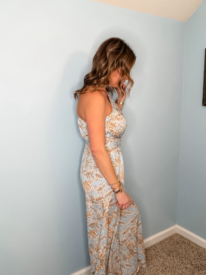 One Shoulder Jumpsuit