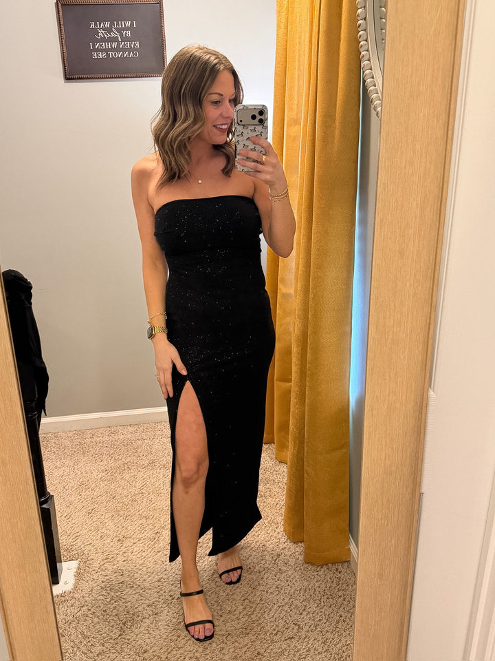 Glitter Maxi Dress