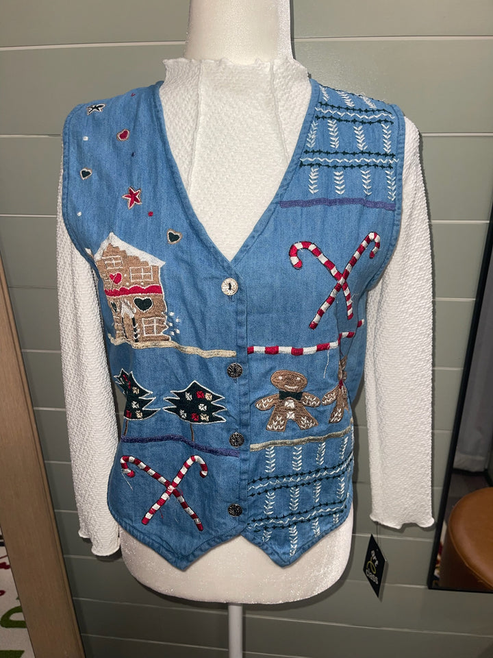 Gingerbread Vest Small