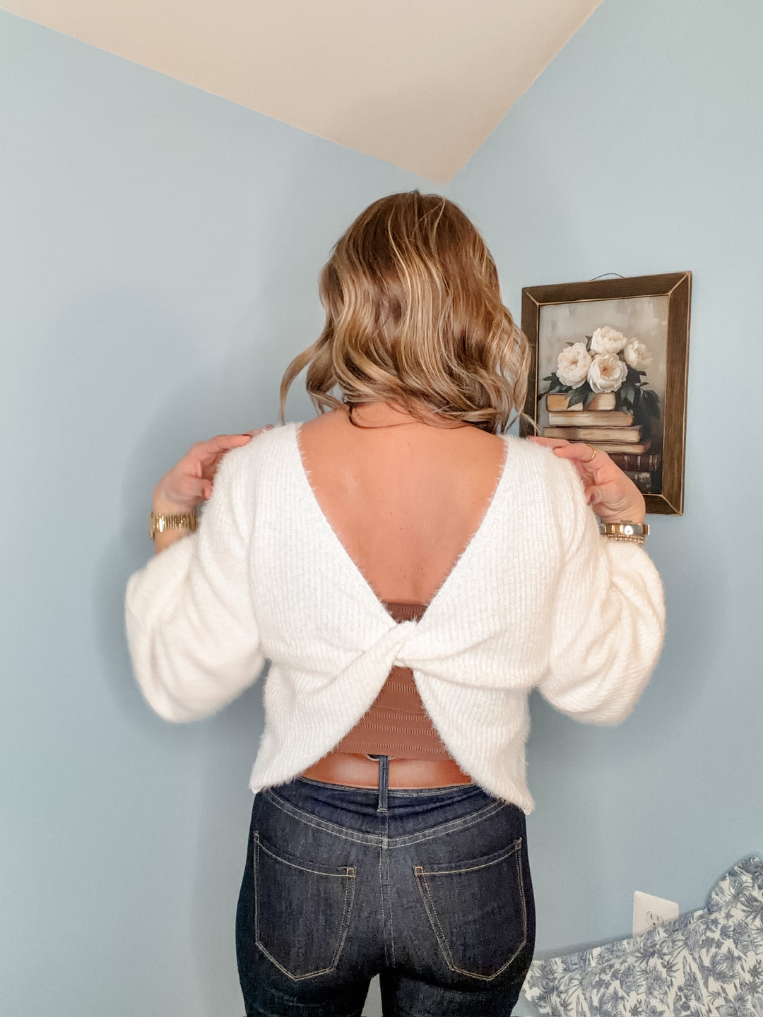 Cozy Twist Knot Top