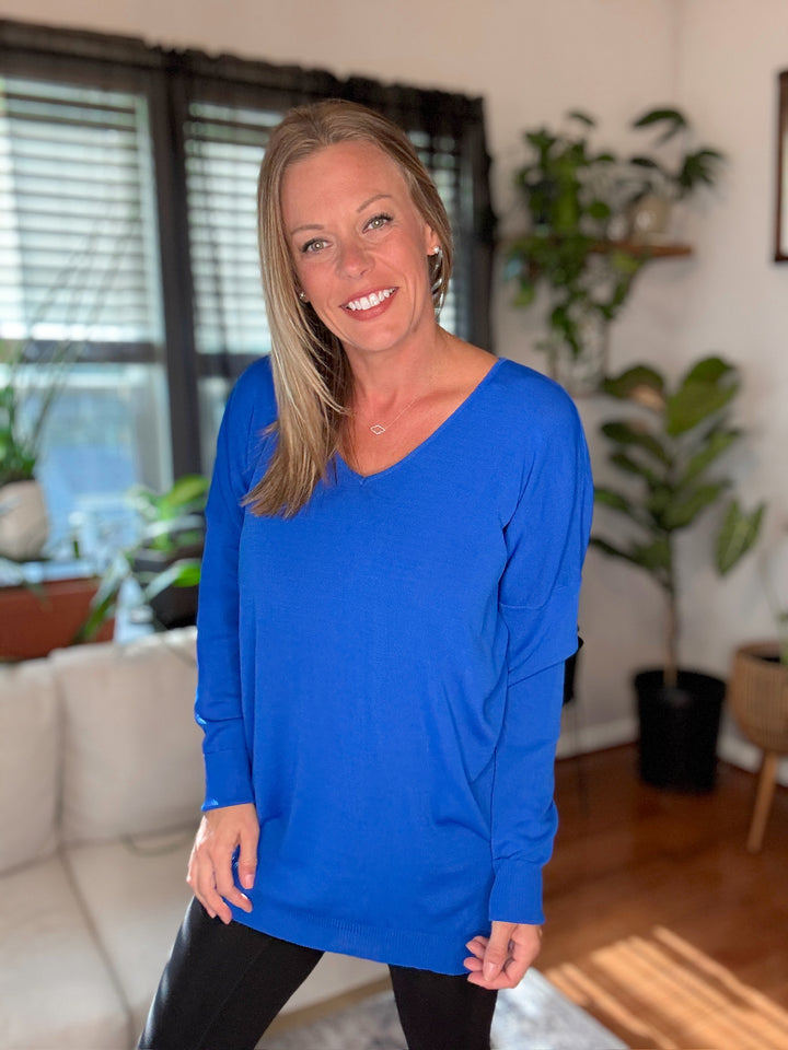 Comfy V Neck Sweater