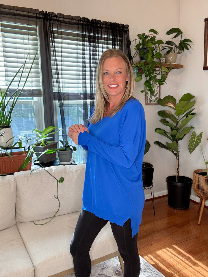 Comfy V Neck Sweater