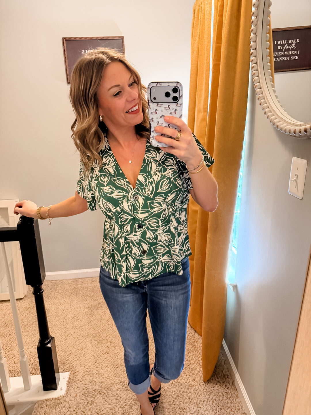 Spring Blooms Top