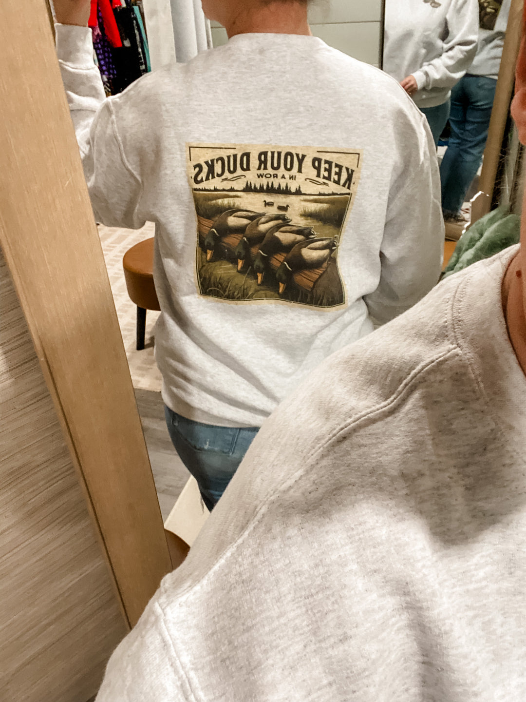 Ducks In A Row Sweatshirt