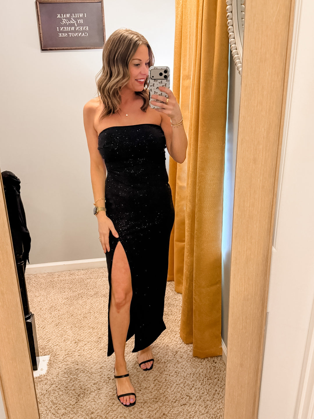 Glitter Maxi Dress