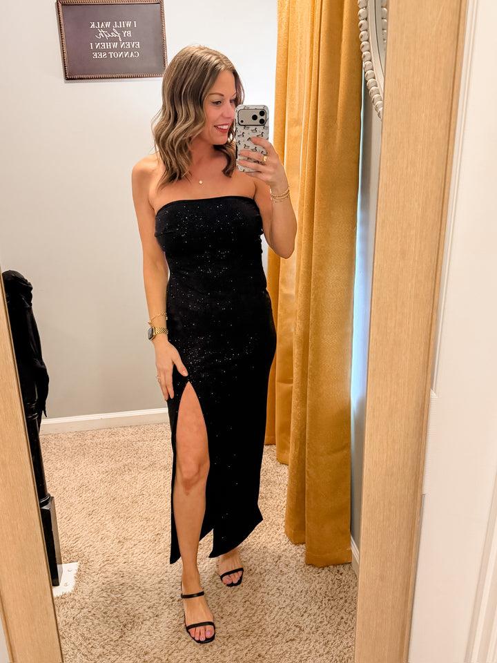 Glitter Maxi Dress