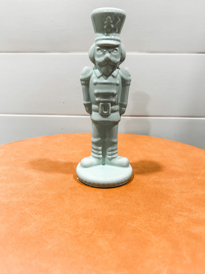 6.5" Ceramic Nutcracker