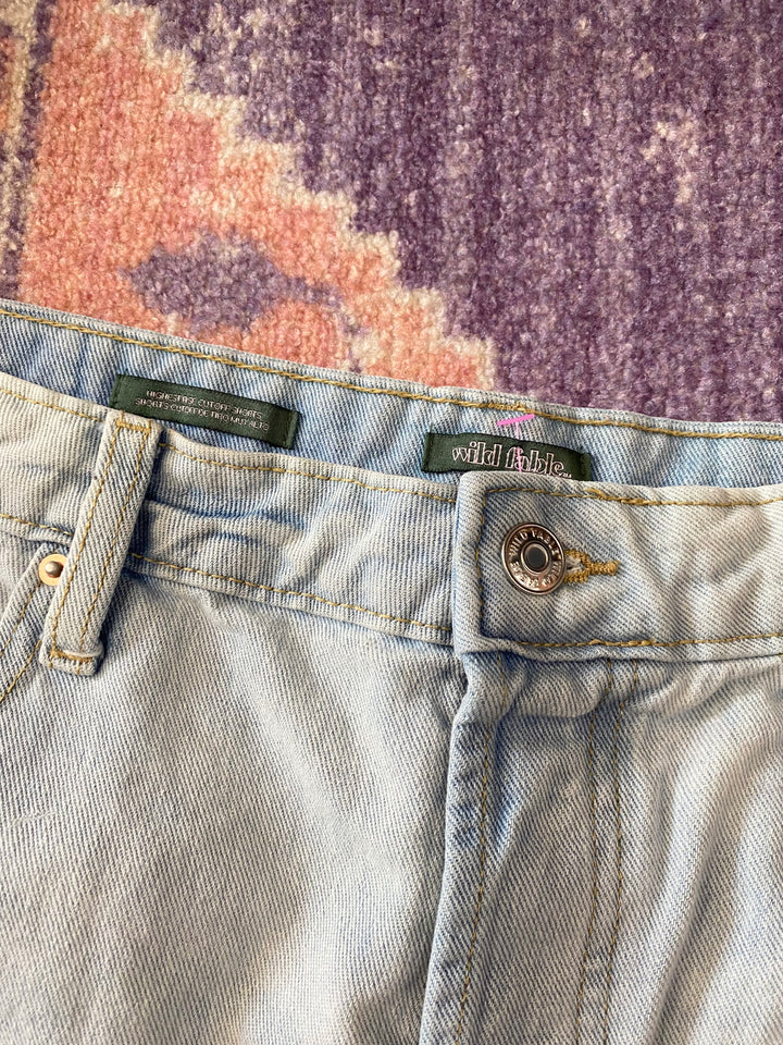 Denim shorts size 16