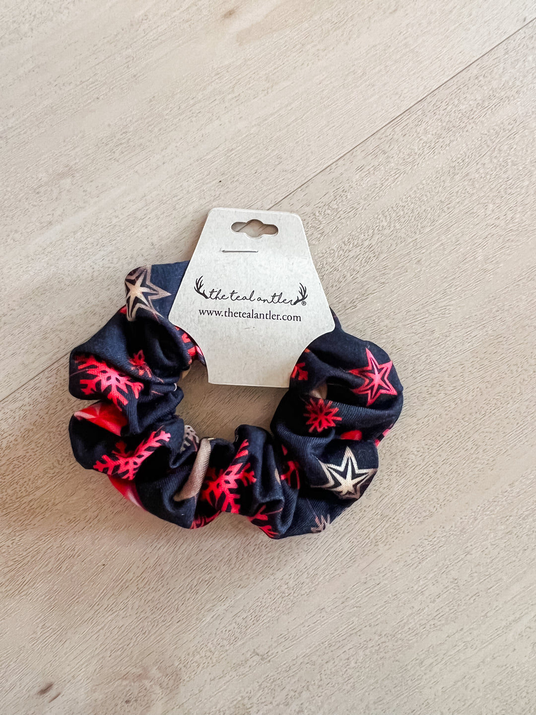 Holiday Theme Scrunchie - The Teal Antler Boutique