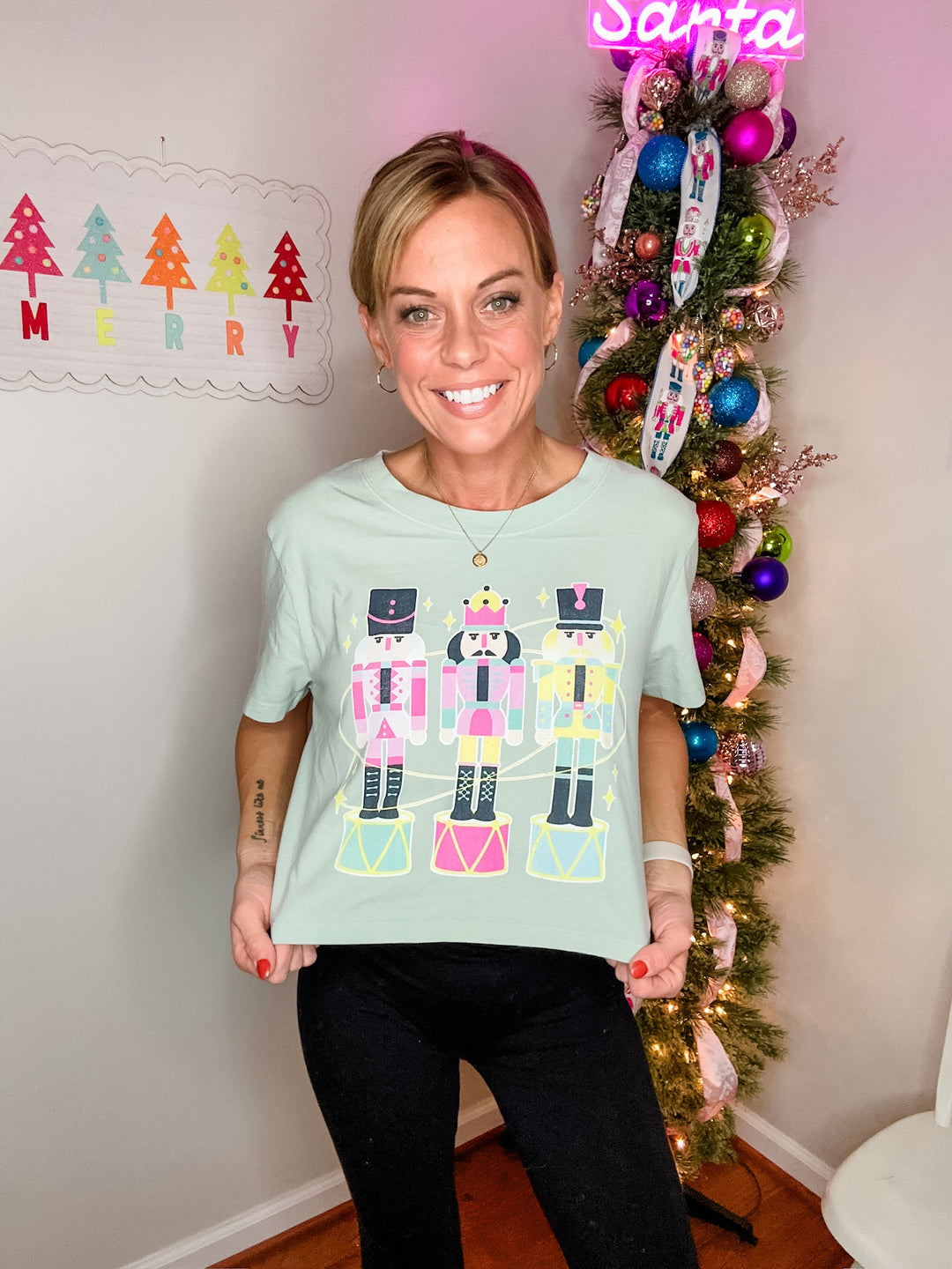 The Cropped Nutcracker - The Teal Antler Boutique