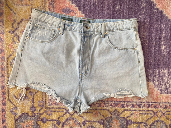 Denim shorts size 16