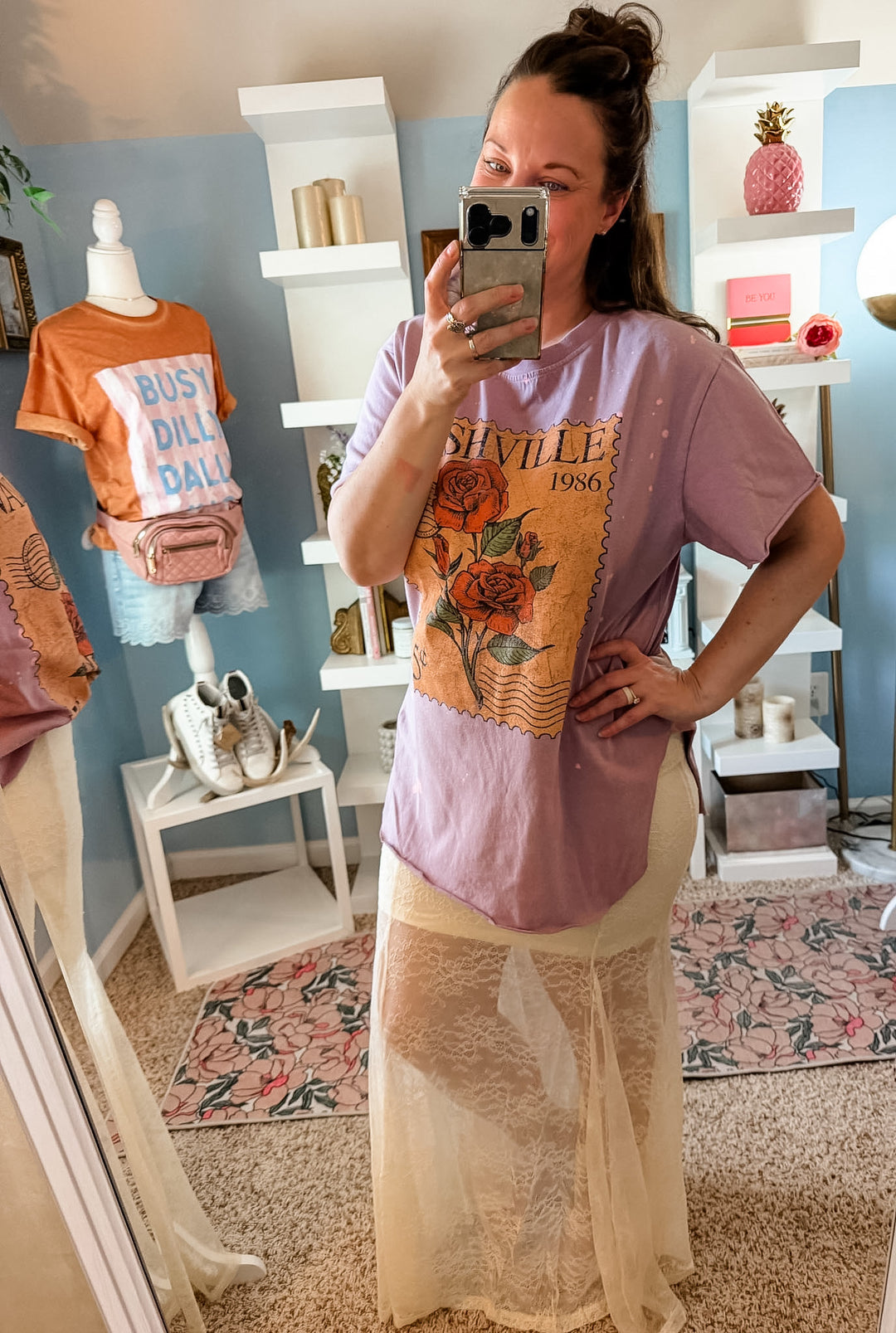 Nashville Postage Stamp Graphic Tee