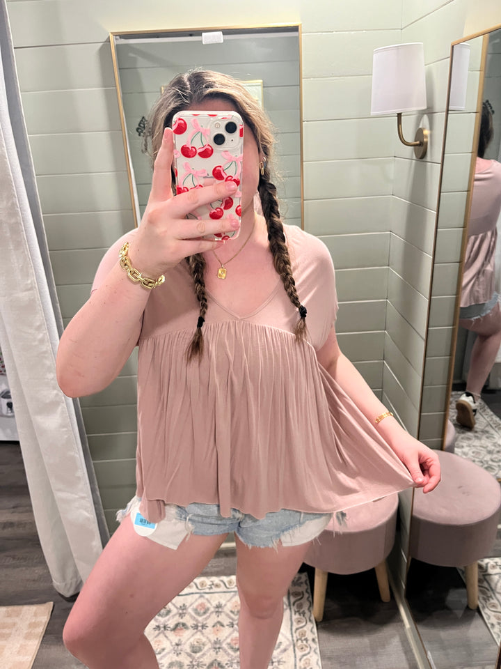 AE babydoll blouse Medium