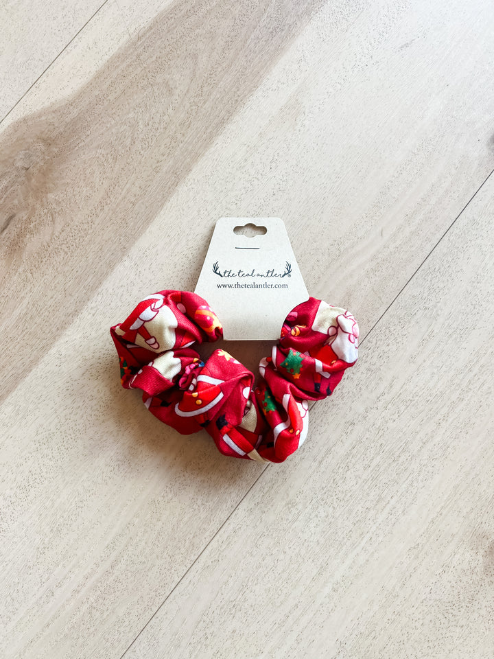 Santa Scrunchie - The Teal Antler Boutique
