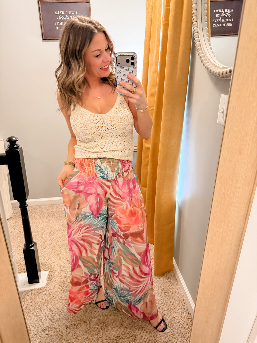 Palm Breeze Pocket Pants
