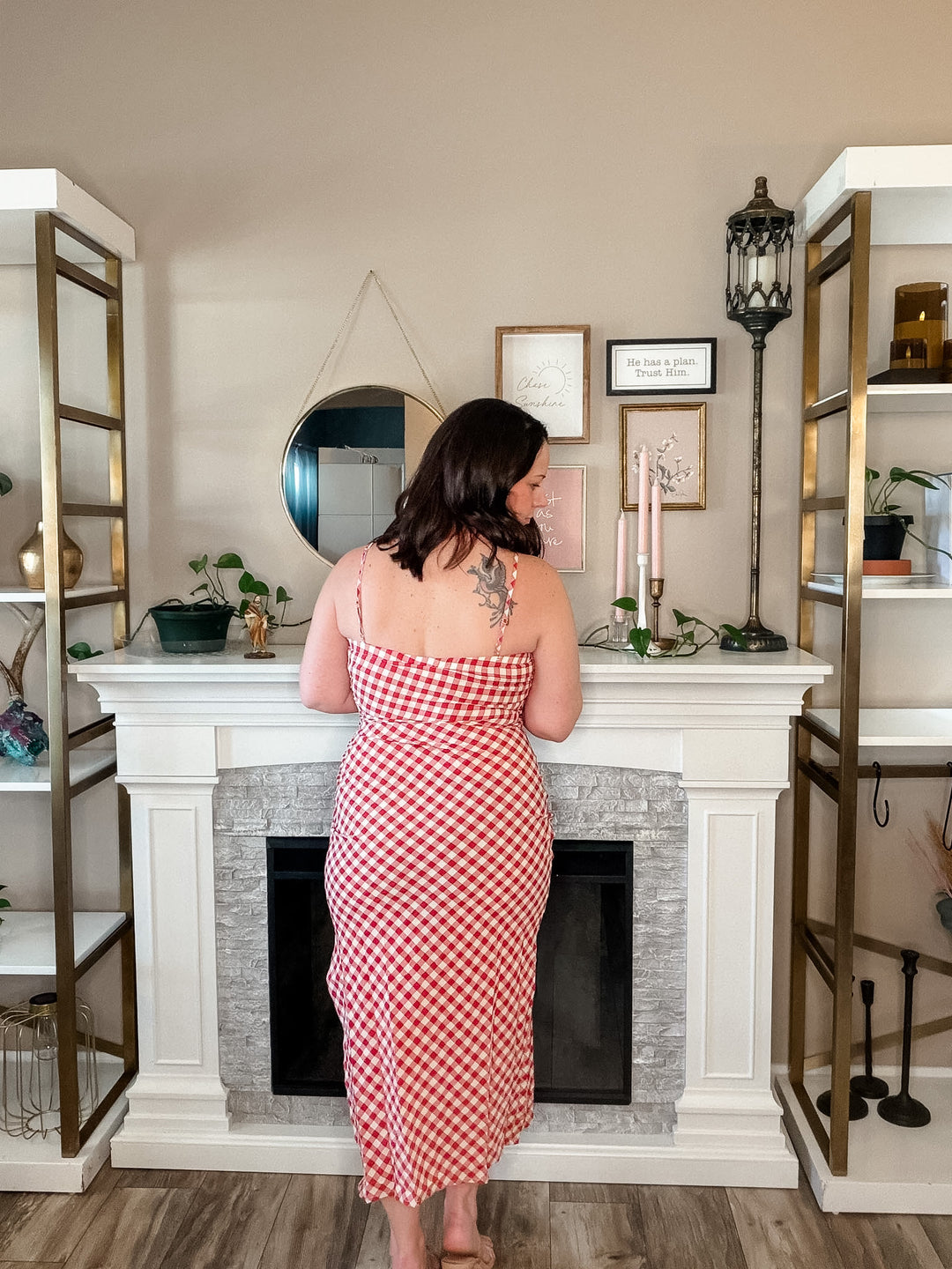 Spring Picnic Dress Small