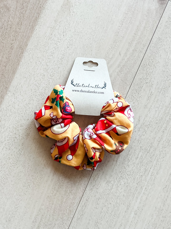 Santa Scrunchie - The Teal Antler Boutique