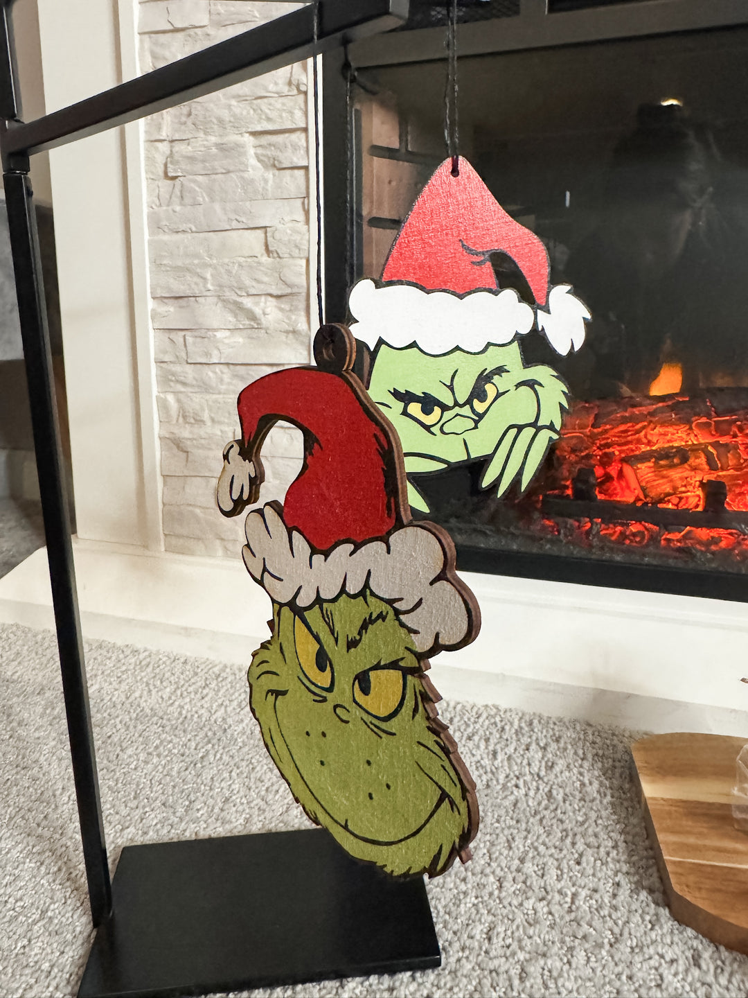 Wooden G Man Ornament