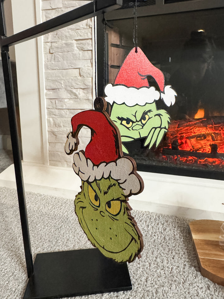 Wooden G Man Ornament