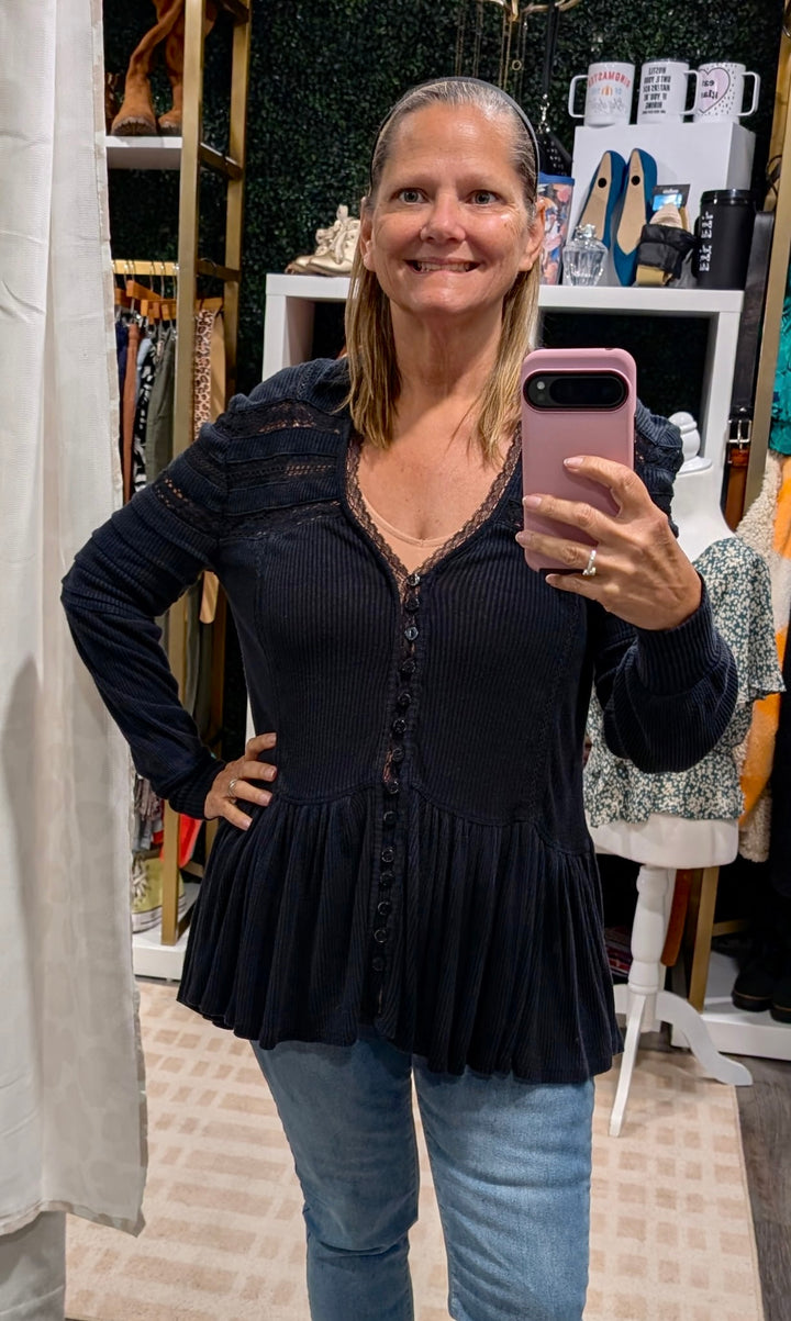 Up Cycle Long Sleeve Top